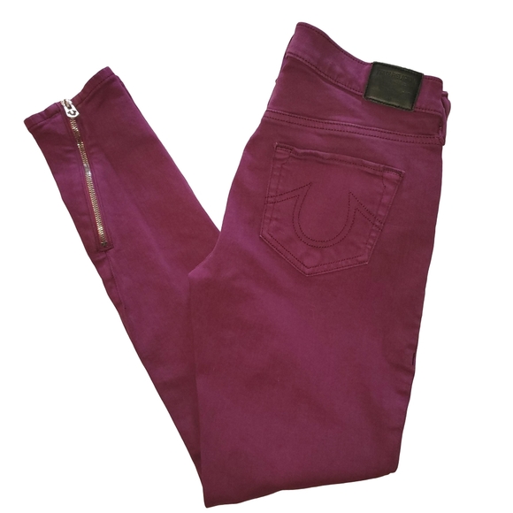 True Religion Denim - True Religion Halle Super Skinny jeans size 27